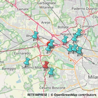 Mappa Via Gaetano Salvemini, 20016 Pero MI, Italia (3.60083)