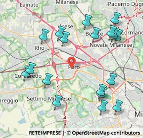 Mappa Via Gaetano Salvemini, 20016 Pero MI, Italia (4.74833)