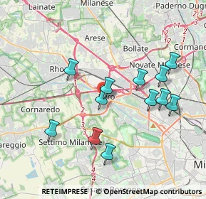 Mappa Via Gaetano Salvemini, 20016 Pero MI, Italia (3.60083)