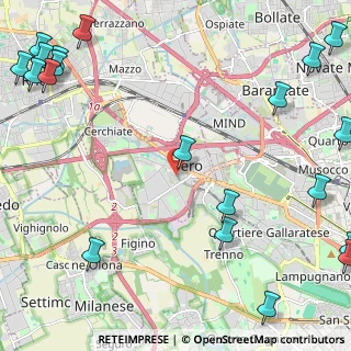 Mappa Via Gaetano Salvemini, 20016 Pero MI, Italia (3.608)
