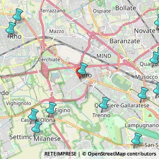 Mappa Via Gaetano Salvemini, 20016 Pero MI, Italia (3.61692)