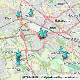 Mappa Via Gaetano Salvemini, 20016 Pero MI, Italia (2.48333)