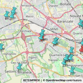 Mappa Via Gaetano Salvemini, 20016 Pero MI, Italia (3.3275)