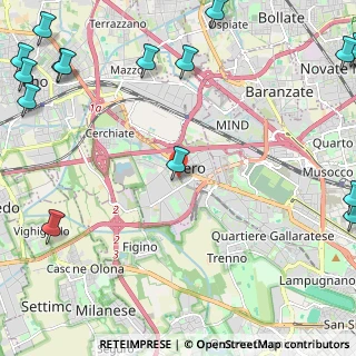 Mappa Via Gaetano Salvemini, 20016 Pero MI, Italia (3.67867)