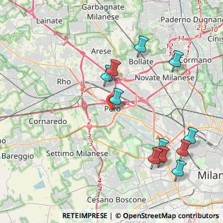 Mappa Via Camillo Benso Conte di Cavour, 20016 Pero MI, Italia (4.64182)