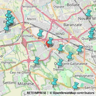 Mappa Via Camillo Benso Conte di Cavour, 20016 Pero MI, Italia (3.2395)