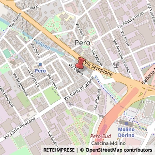 Mappa Via Dante Alighieri, 7, 20016 Pero, Milano (Lombardia)