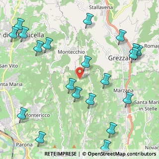 Mappa Strada per Montecchio, 37127 Verona VR, Italia (2.827)