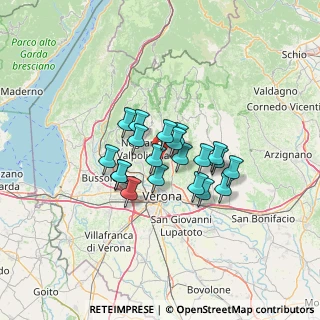 Mappa Strada per Montecchio, 37127 Verona VR, Italia (9.098)