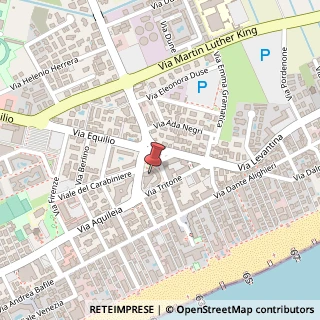 Mappa Piazza Drago, 2, 30016 Jesolo, Venezia (Veneto)