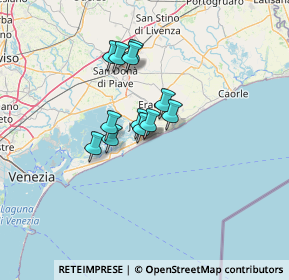 Mappa Piazza Drago, 30016 Lido di Jesolo VE, Italia (8.84333)