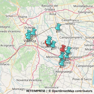 Mappa Via Vanzo Nuovo, 36043 Camisano Vicentino VI, Italia (11.4825)