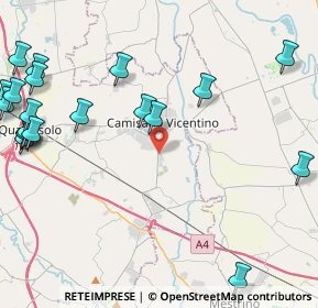 Mappa Via Vanzo Nuovo, 36043 Camisano Vicentino VI, Italia (6.0195)