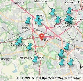 Mappa Via Don Luigi Sturzo, 20016 Pero MI, Italia (4.81722)