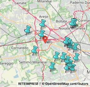 Mappa Via Don Luigi Sturzo, 20016 Pero MI, Italia (4.4635)