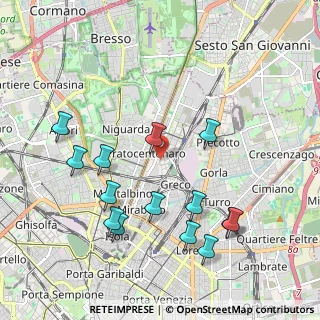 Mappa Via Gino Pollini, 20125 Milano MI, Italia (2.16929)