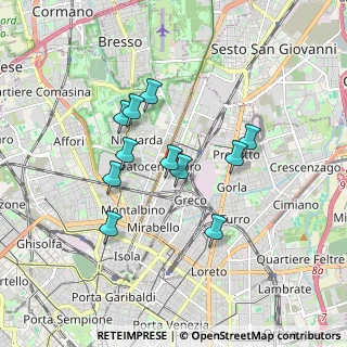 Mappa Via Gino Pollini, 20125 Milano MI, Italia (1.47091)