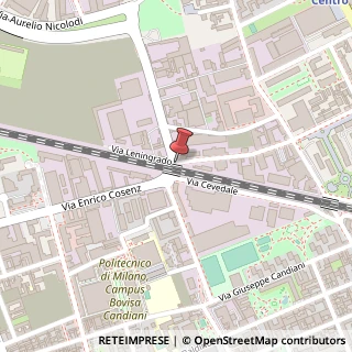 Mappa Via Privata Don Bartolomeo Grazioli, 80, 20161 Milano, Milano (Lombardia)