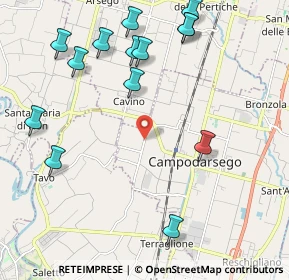 Mappa Via Brenta, 35011 Campodarsego PD, Italia (2.50143)