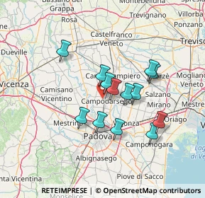 Mappa Via Brenta, 35011 Campodarsego PD, Italia (11.14154)