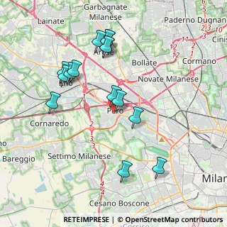 Mappa Via Camillo Benso Cavour, 20016 Pero MI, Italia (3.882)