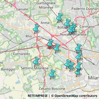 Mappa Via Camillo Benso Cavour, 20016 Pero MI, Italia (4.35125)