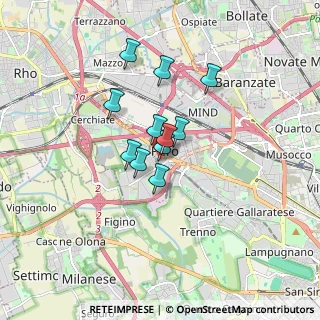Mappa Via Camillo Benso Cavour, 20016 Pero MI, Italia (1.11)