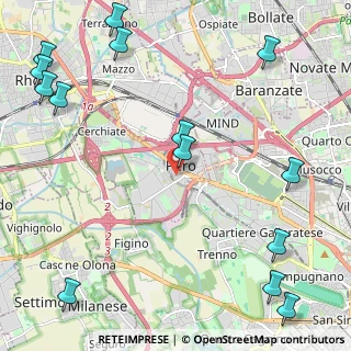 Mappa Via Camillo Benso Cavour, 20016 Pero MI, Italia (3.19214)