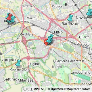 Mappa Via Marzabotto, 20016 Pero MI, Italia (3.07333)
