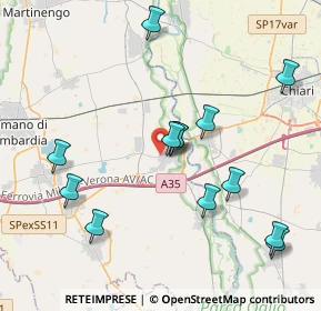 Mappa 24054 Calcio BG, Italia (4.12769)