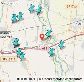 Mappa 24054 Calcio BG, Italia (4.87071)