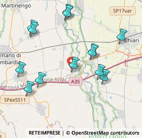 Mappa 24054 Calcio BG, Italia (4.26923)