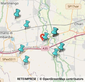 Mappa 24054 Calcio BG, Italia (3.71)