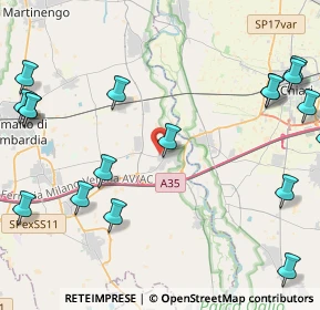 Mappa 24054 Calcio BG, Italia (6.2015)