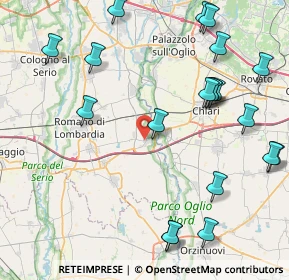 Mappa 24054 Calcio BG, Italia (10.401)