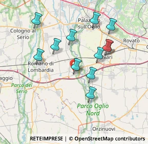 Mappa 24054 Calcio BG, Italia (6.935)