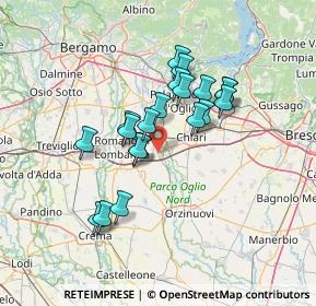 Mappa 24054 Calcio BG, Italia (11.225)