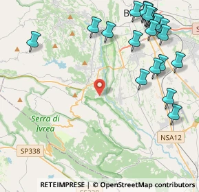 Mappa Via per Cerrione, 13888 Mongrando BI, Italia (5.598)