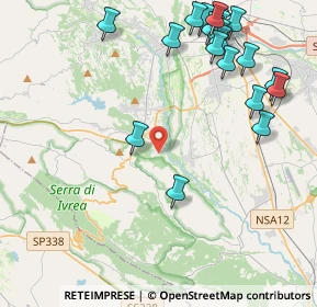 Mappa Via per Cerrione, 13888 Mongrando BI, Italia (5.2605)