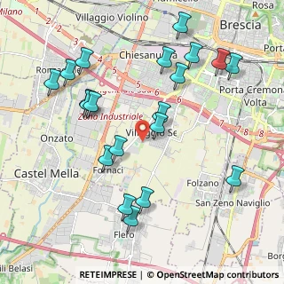 Mappa Traversa Diciottesima, 25125 Brescia BS, Italia (2.218)