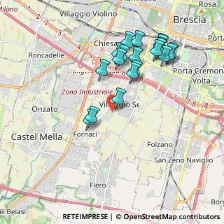 Mappa Traversa Diciottesima, 25125 Brescia BS, Italia (1.96)
