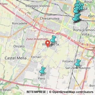 Mappa Traversa Diciottesima, 25125 Brescia BS, Italia (3.32917)