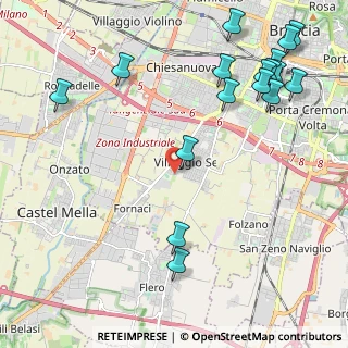 Mappa Traversa Diciottesima, 25125 Brescia BS, Italia (2.78706)