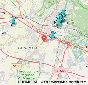 Mappa Traversa Diciottesima, 25125 Brescia BS, Italia (4.8225)