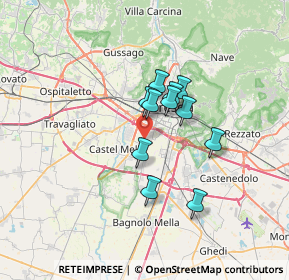 Mappa Traversa Diciottesima, 25125 Brescia BS, Italia (4.76455)