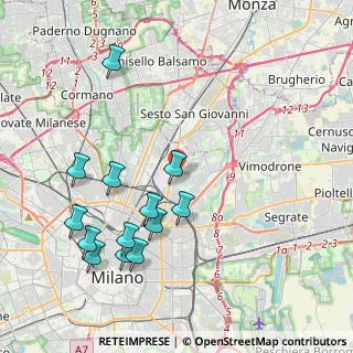 Mappa Via Apelle, 20125 Milano MI, Italia (4.42462)