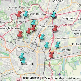 Mappa Via Apelle, 20125 Milano MI, Italia (4.08421)