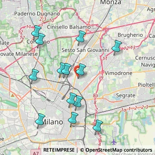 Mappa Via Apelle, 20125 Milano MI, Italia (4.27231)