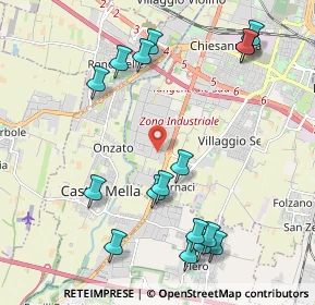 Mappa Via Luigi Abbiati, 25125 Brescia BS, Italia (2.39824)
