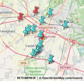 Mappa Via Luigi, 25125 Brescia BS, Italia (3.36375)